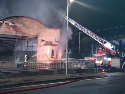 Incendio Tombolo (PD) 3-9-2017