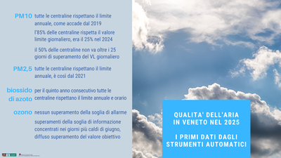 Infografica primi dati aria 2025