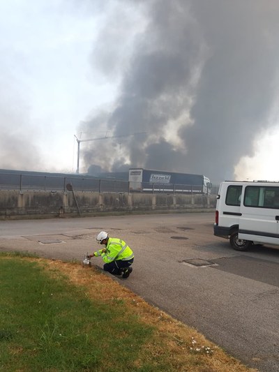 incendio Brendola