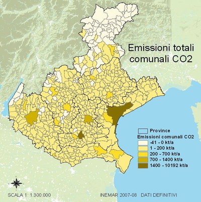 Mappa CO2 2007/2008
