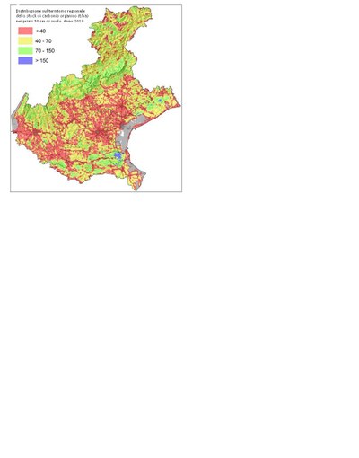 Mappa stock CO - anno 2010.