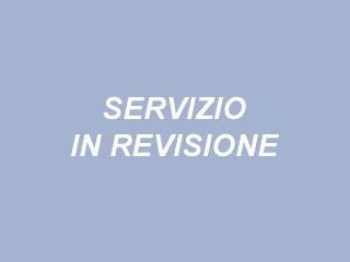 Servizio in revisione