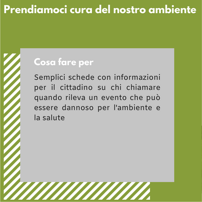Cosa fare per