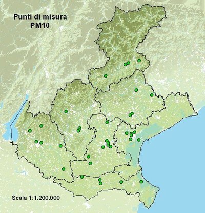 Punti di misura PM10