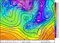 Curve di geopotenziale a 500 hPa (marzo)