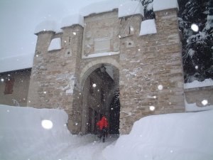 Un'immagine ripresa a Feltre.