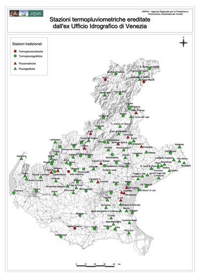 Stazioni Termopluviometriche Tradizionali