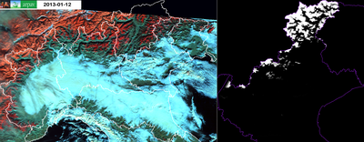 ALPI E  VENETO  2013 01 12