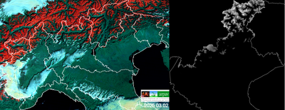 Mappa MODIS 2 2025 03 02