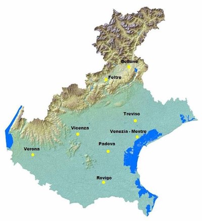Figura 1 - La rete di monitoraggio